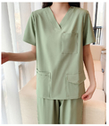لباس های بیمارستانی لباس های اسکراب اسپندکس ست های غیر تحریک کننده سفارشی سازی موجود است
