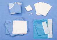 بسته پروسه تحویل پیام کوتاه پارچه استریل سبز بسته جراحی لمینیت ضروری بسته جراحی یکبار مصرف بیمار