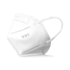 5Ply پزشکی N95 ماسک سفید یکبار مصرف محافظ صورت تنفسی
