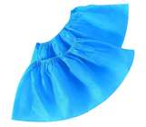 رنگ پوشش کفش یکبار مصرف ضد لغزش صورتی آبی پارچه نبافته برای اندازه کلینیک بیمارستان سفارشی