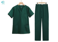 کت و شلوار اسکراب پلی استر پنبه ای قابل استفاده مجدد لباس بیمارستان لباس لباس پرستار
