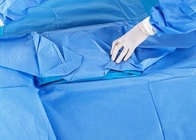 پارچه نبافته پارچه استریل جراحی 20 × 20 اینچ به رنگ آبی برای استفاده در بیمارستان