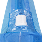 پارچه نبافته استریل پرده جراحی 20 × 20 اینچ به رنگ آبی برای استفاده در بیمارستان