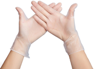 استفاده از بیمارستان دستکش PVC شفاف OEM برای استفاده پزشکی