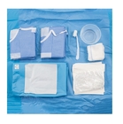 بسته بندی های جراحی یکبار مصرفی با بسته بندی فردی و پارچه غیر بافته