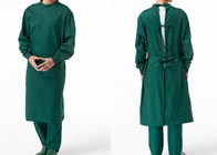 لباس های اسکراب تقویت شده اتوکلاو روپوش جراحی پلی پنبه ای قابل استفاده مجدد