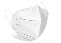 ماسک صورت پنج لایه یکبار مصرف KN95 ضد غبار ضد قطره فیلتراسیون 95% بزرگسالان