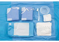 بسته روش آنژیوگرافی بسته جراحی استریل یکبار مصرف EO ابزار جراحی آبی اس ام اس