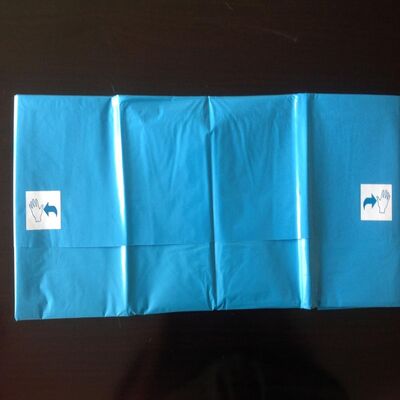 بسته‌های جراحی یکبار مصرف بدون سوراخ بخیه، 3 سال ماندگاری و تقویت شده با مواد جاذب در نواحی بحرانی برای محافظت استریل